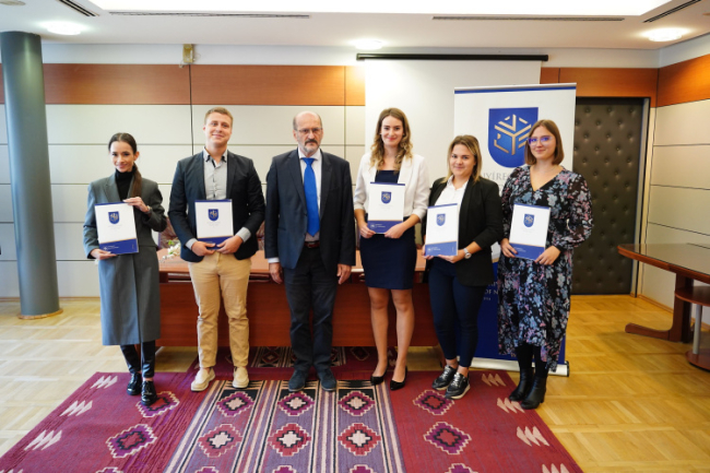 Rangos elismerést kaptak a Nyíregyházi Egyetem hallgatói