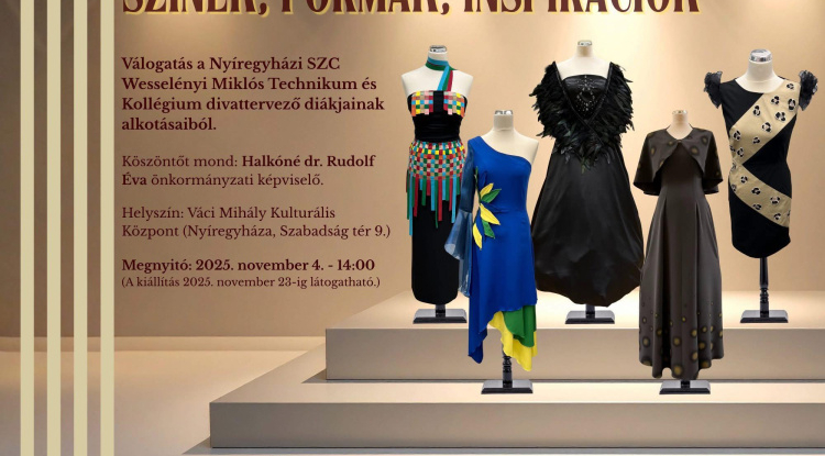 Színek, formák, inspirációk – a Wesselényi divattervezői ismét megvillantják a tehetségüket