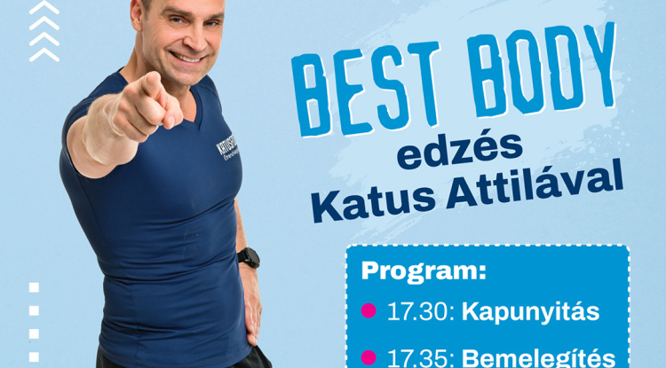 Fitt-Nőnapot tartanak a Continental Arénában Katus Attilával