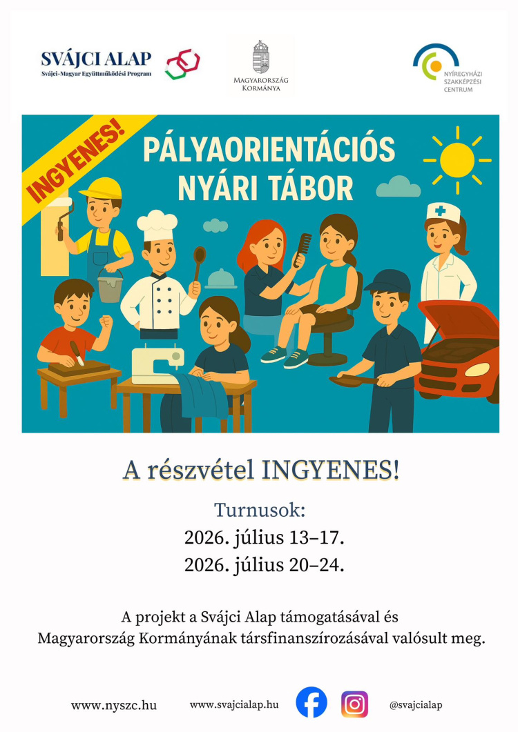 JövőMűhely – pályaorientációs nyári tábor várja a diákokat Nyíregyházán