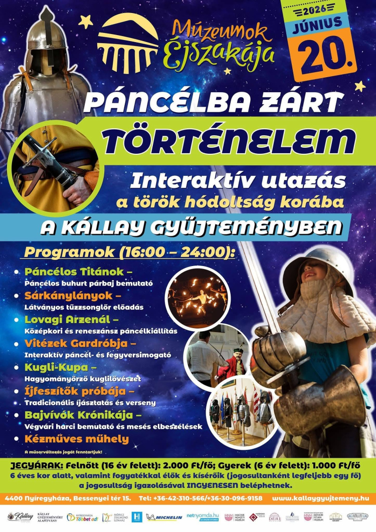 Páncélba zárt történelem: különleges időutazás várja a látogatókat a Múzeumok Éjszakáján
