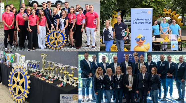 A szolgálat éve – Közösséget épített, fiatalokat támogatott a Rotary Club Nyírség