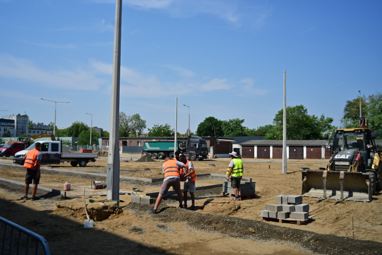 Városi Stadion – Augusztusra befejeződik a környezet átfogó fejlesztése