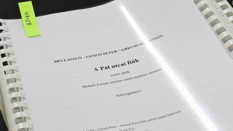 Vár a grund! – Elkezdődött A Pál utcai fiúk próbafolyamata