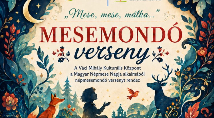 Mese, mese, mátka… – Mesemondó versenyt rendez a Váci Mihály Kulturális Központ