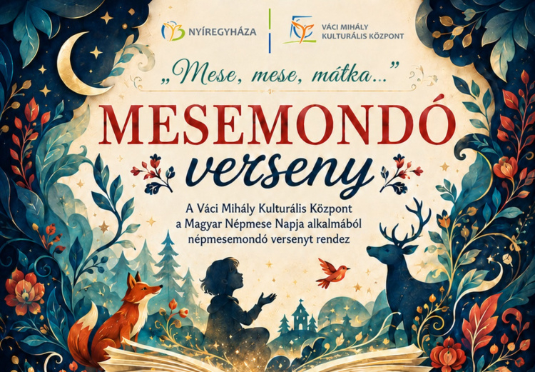 Mese, mese, mátka… – Mesemondó versenyt rendez a Váci Mihály Kulturális Központ