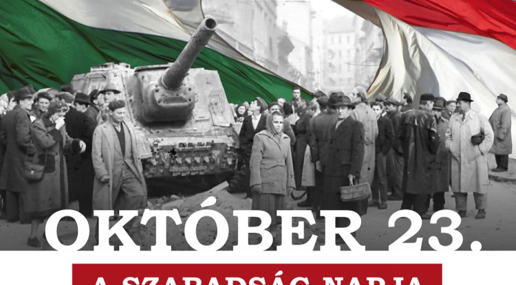 Megemlékezésekkel tisztelegnek az 1956-os forradalom hősei előtt Nyíregyházán
